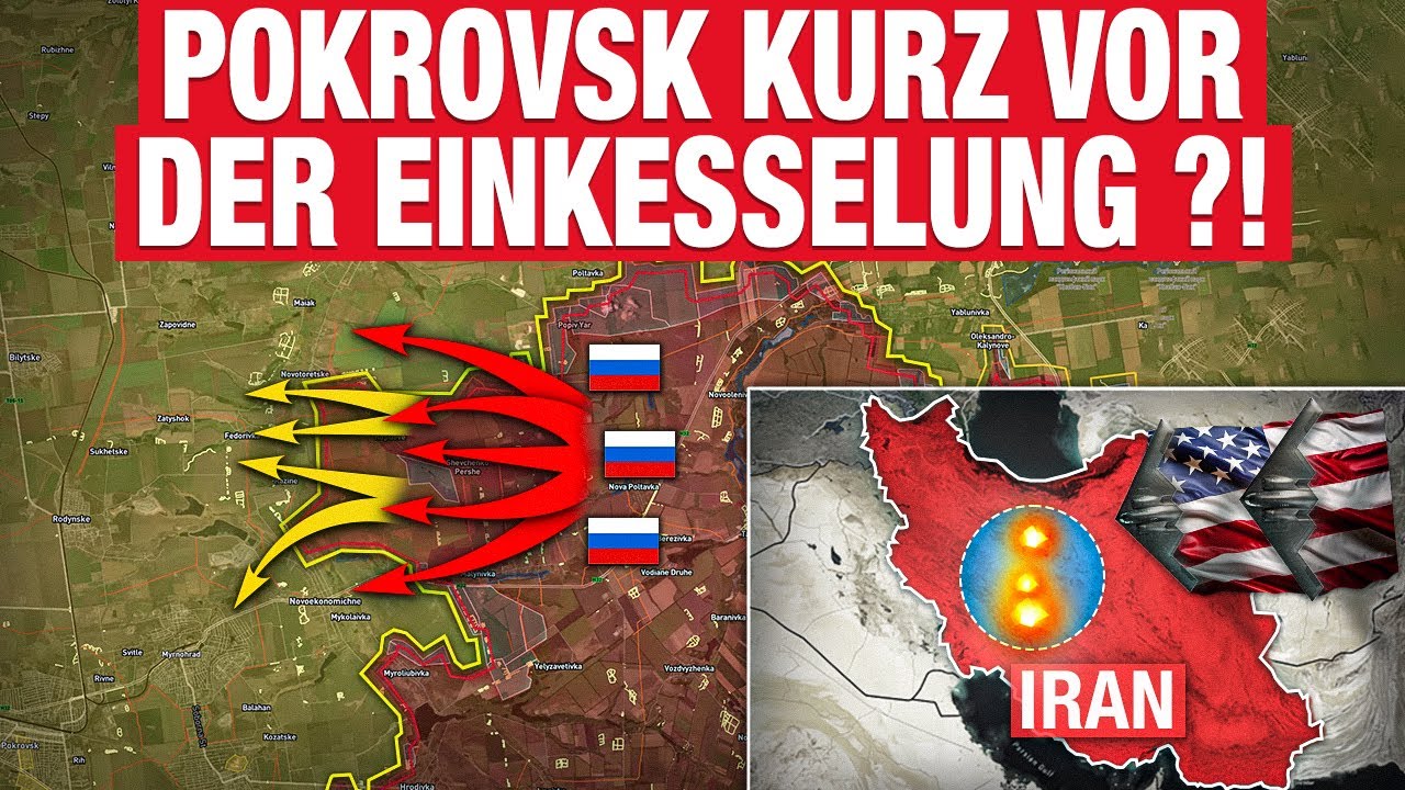 Russen flankieren bereits Pokrovsk?! Pokrovsk unter massivem Druck! Frontbericht 22.06.2025