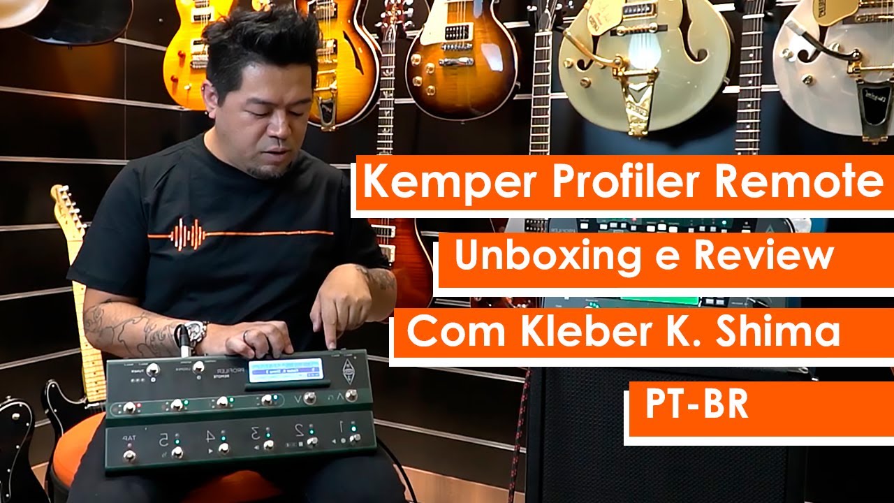 Kemper Remote | Unboxing e Review com Kleber K. Shima | PT-BR