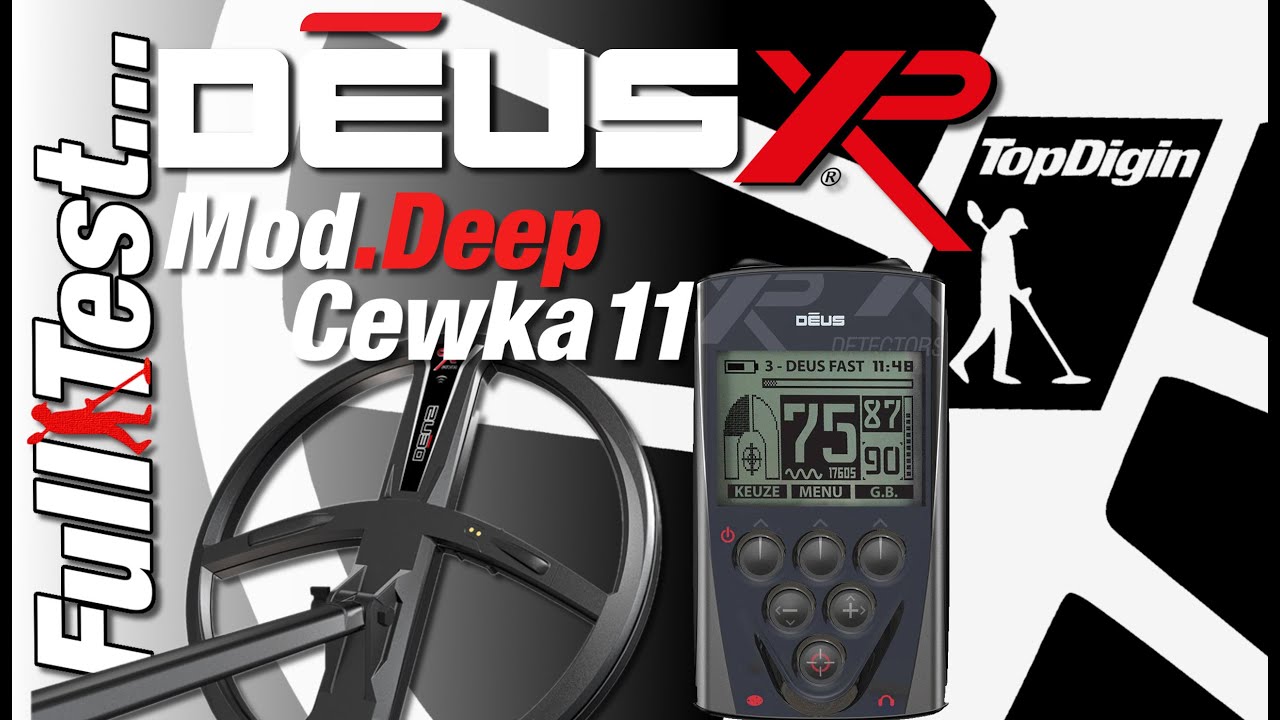 XP Deus 5.21 Cewka 11 Cali Edytowany DEEP Full Test na Polu Testowym Top Digin Czy Król jest jeden?
