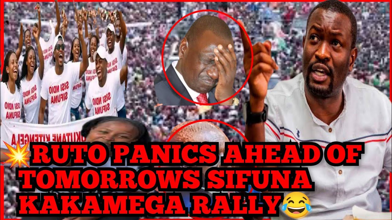 💥😂KENYANS REACT ON THE LONG AWAITED SIFUNA'S KAKAMEGA RALLY ON SATURDAY 😂ATI ITAKUA FIRE💥💥