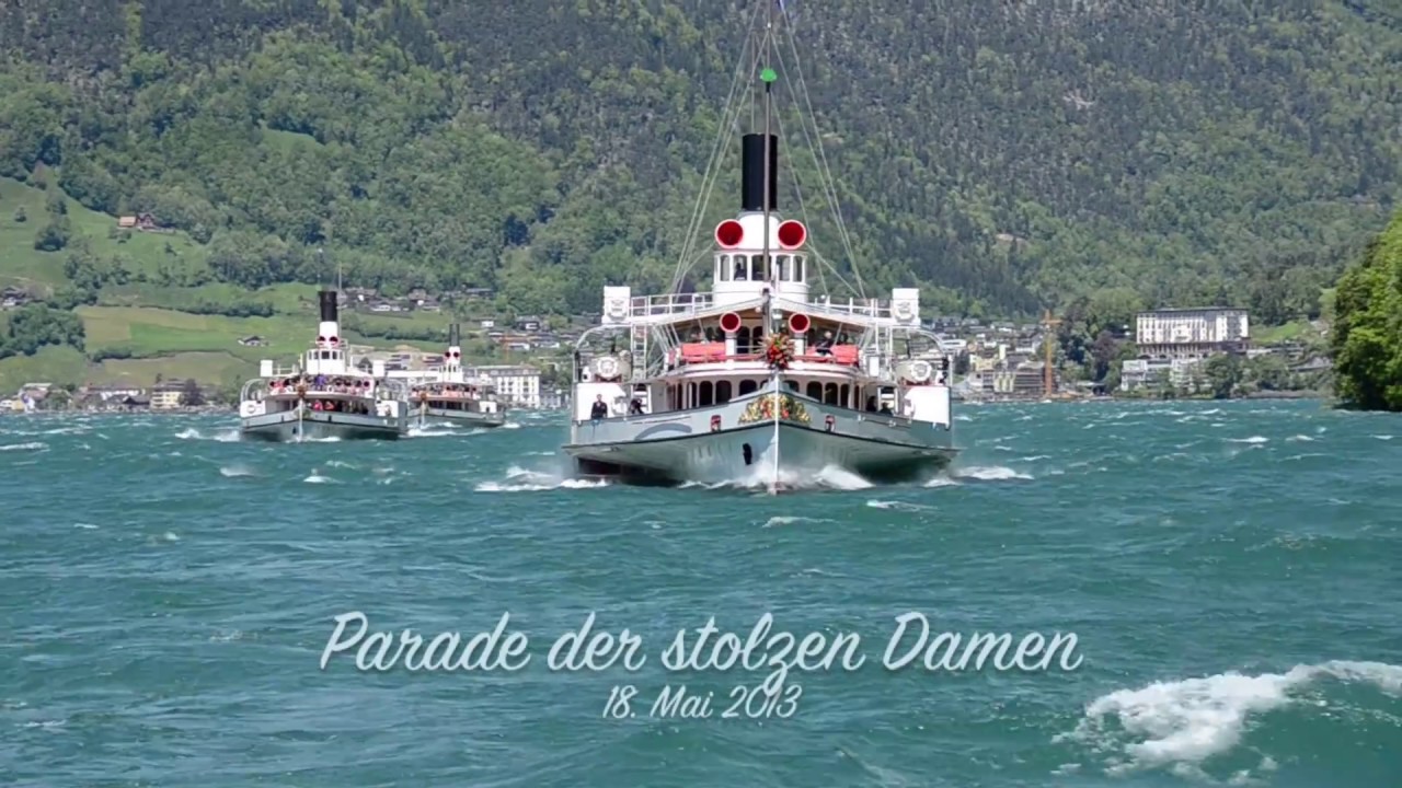 100 Jahre Gallia - Dampfschiffparade auf dem Vierwaldstättersee