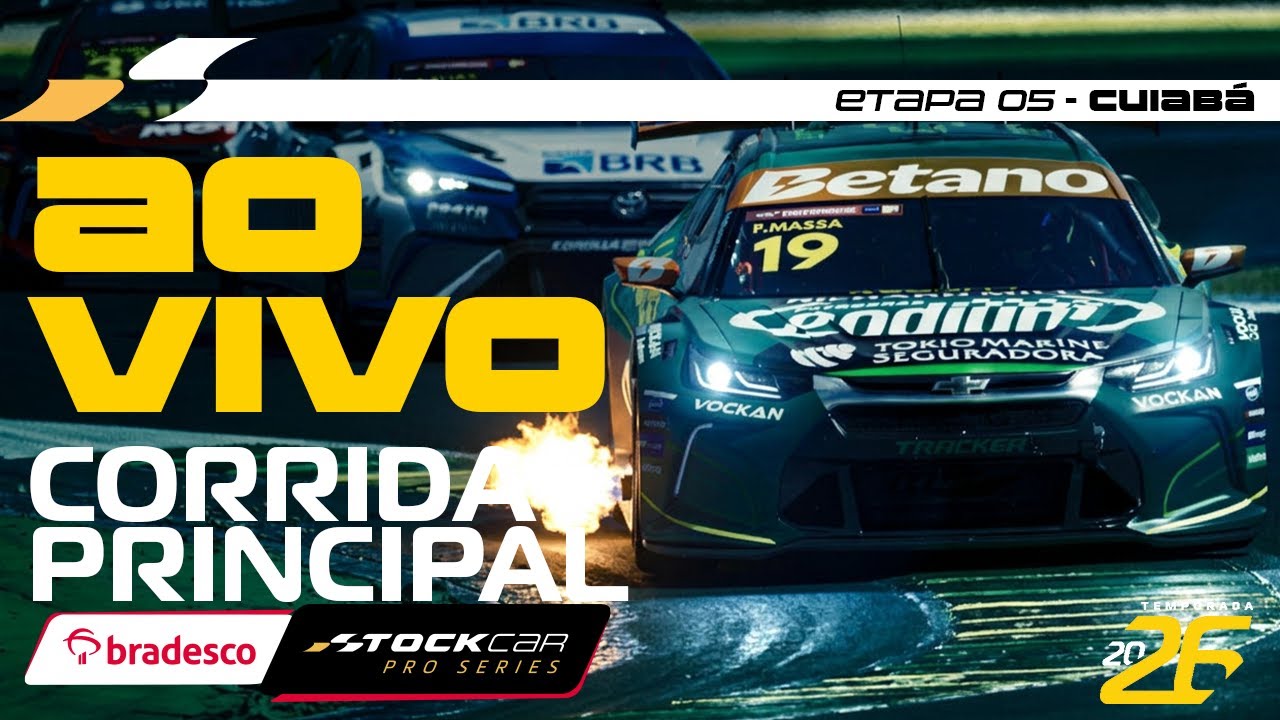 AO VIVO |  Stock Car: Assista ao vivo &agrave; corrida principal da Stock Pro Series em Cuiab&aacute;