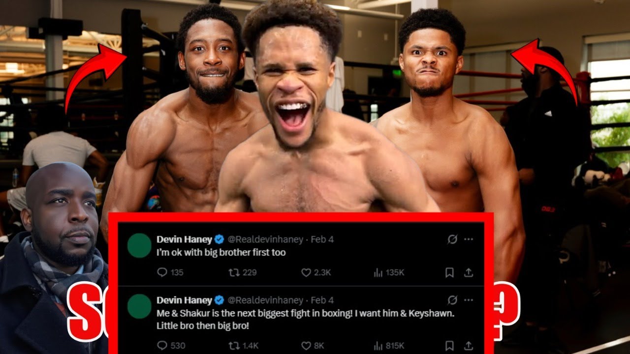 INSANE!!! DEVIN HANEY CALLS OUT SHAKUR & KEYSHAWN NEXT