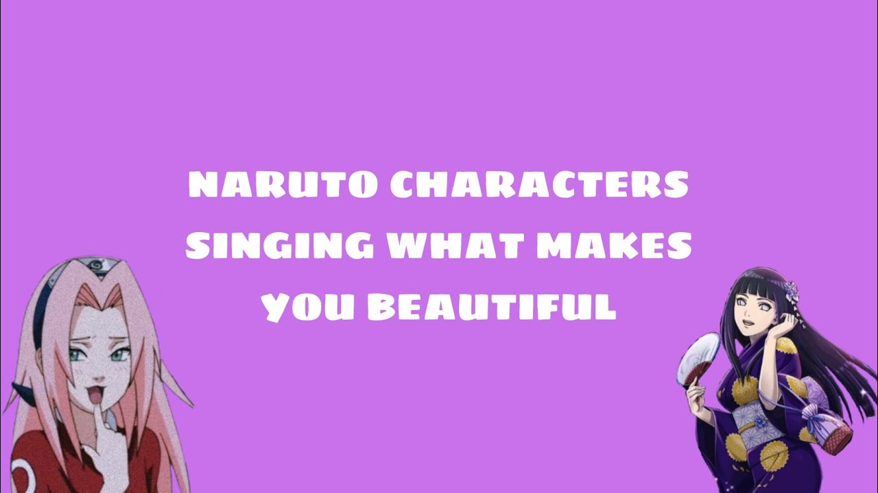 Naruto Characters Singing 