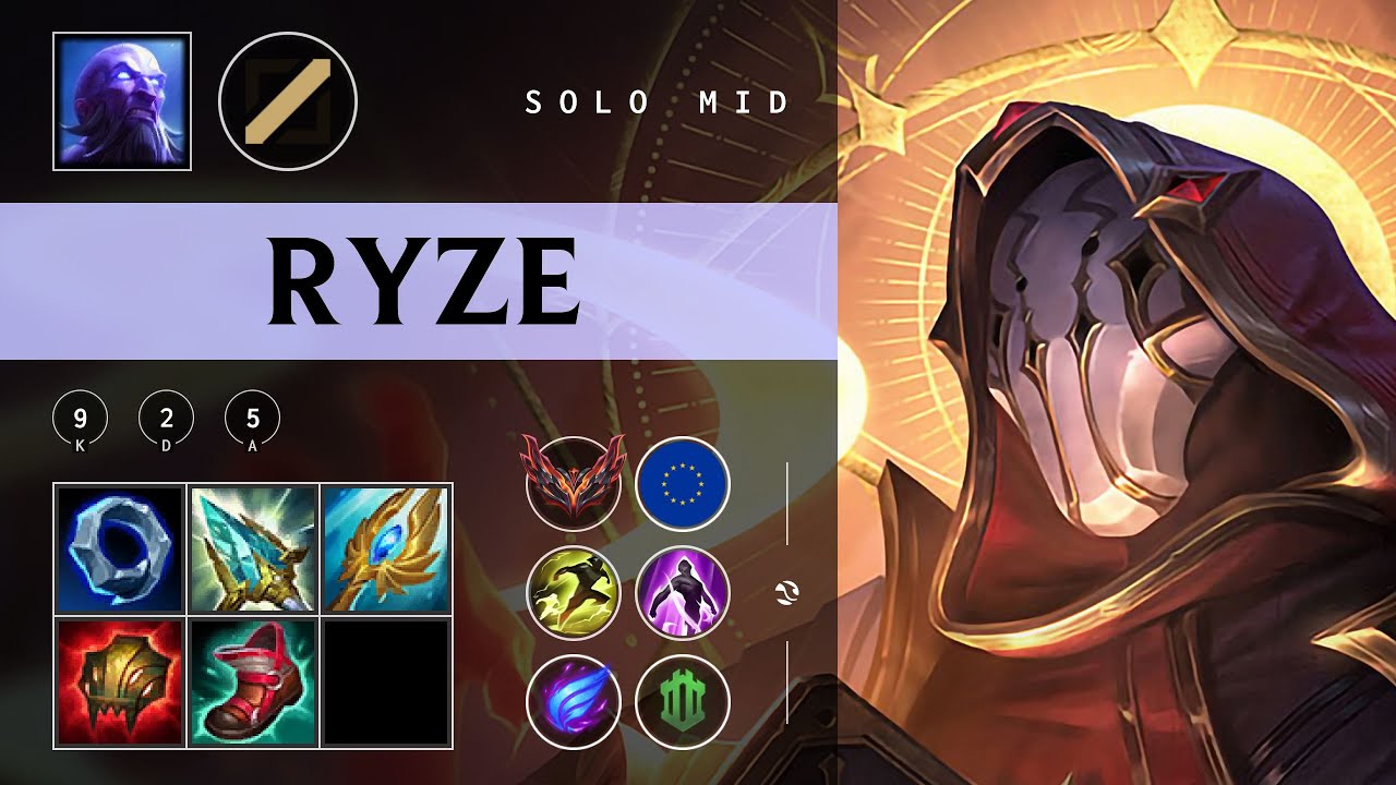 Ryze Mid vs Ekko - EUW Grandmaster Patch 25.24