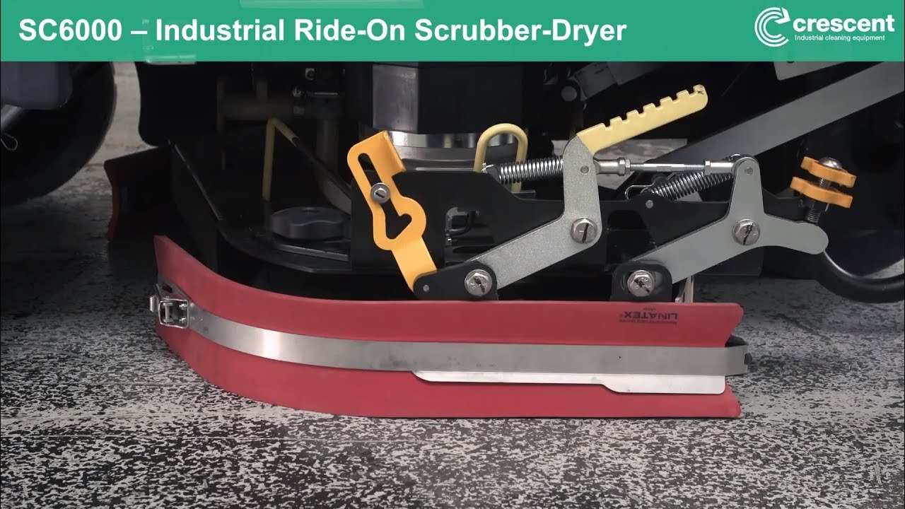 SC6000 Ride-On Scrubber-Dryer - User & Maintenance Guide