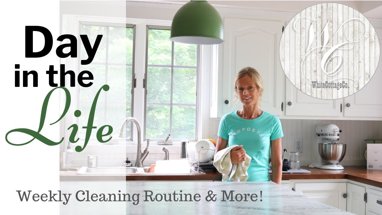 Weekly Cleaning Routine ~ Day in the Life ~ Friday Cleaning ~ Simple Cooking