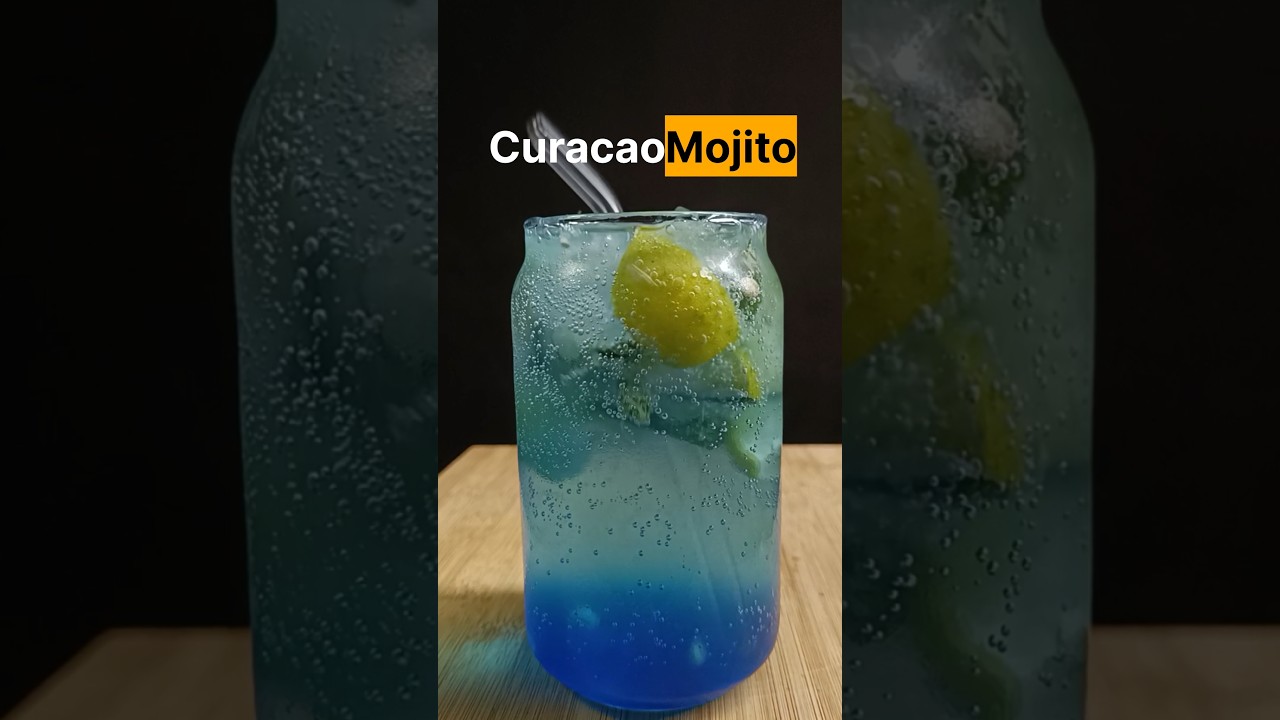 Blue Curacao Mojito recipe | Mojito recipe| Blue Mojito