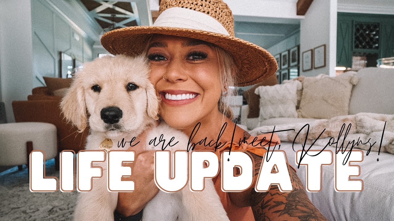 GETTING MY SECOND GOLDEN RETRIEVER + LIFE UPDATE | Holley Gabrielle