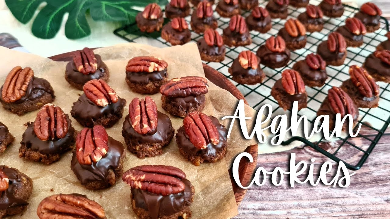 Afghan Biscuits Recipe | Best Afghan Cookies Recipe | Biskut Raya | Raya Cookies | Rahiza Dorah