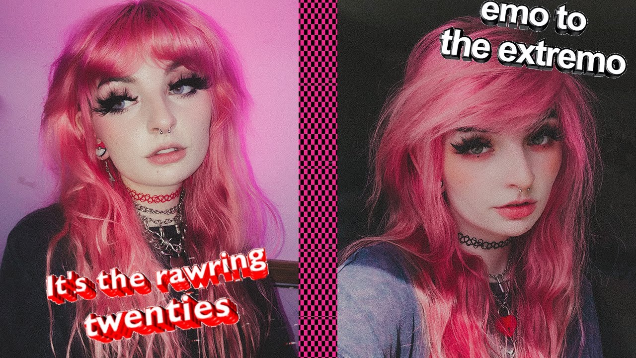 How I Style My Bangs // Straight Across + "EMO"