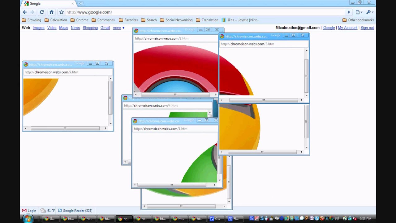 Making a Google Chrome Icon Using Google Chrome