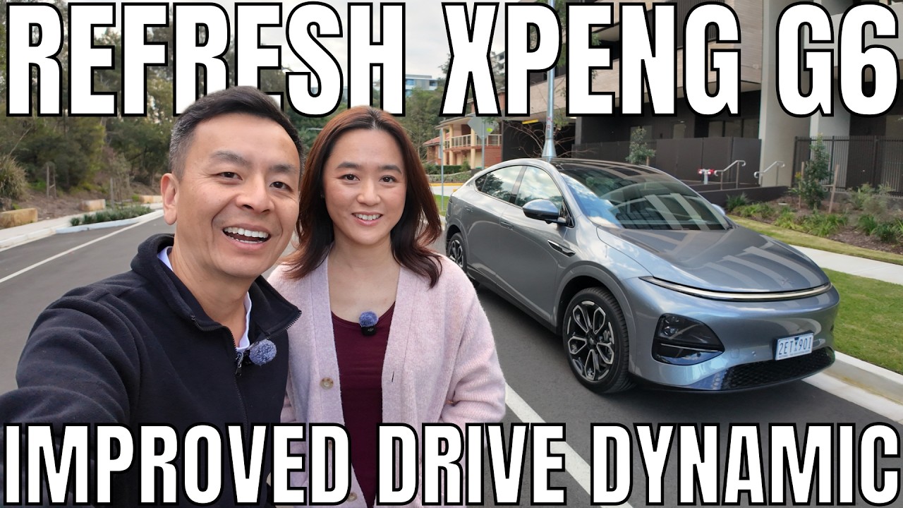 Обзор обновленного Xpeng G6 2026 года для Австралии (задний привод): улучшенная динамика вождения