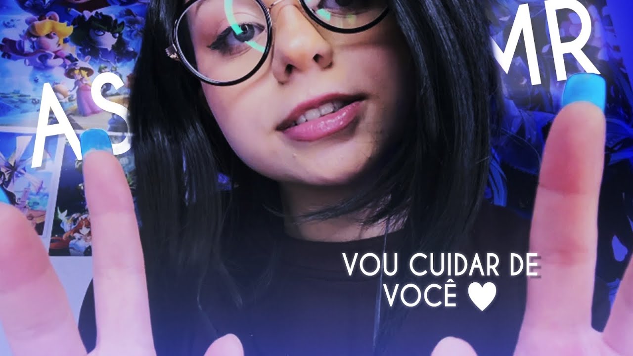 ASMR MAS VOCE DORMIU NO MEU COLO