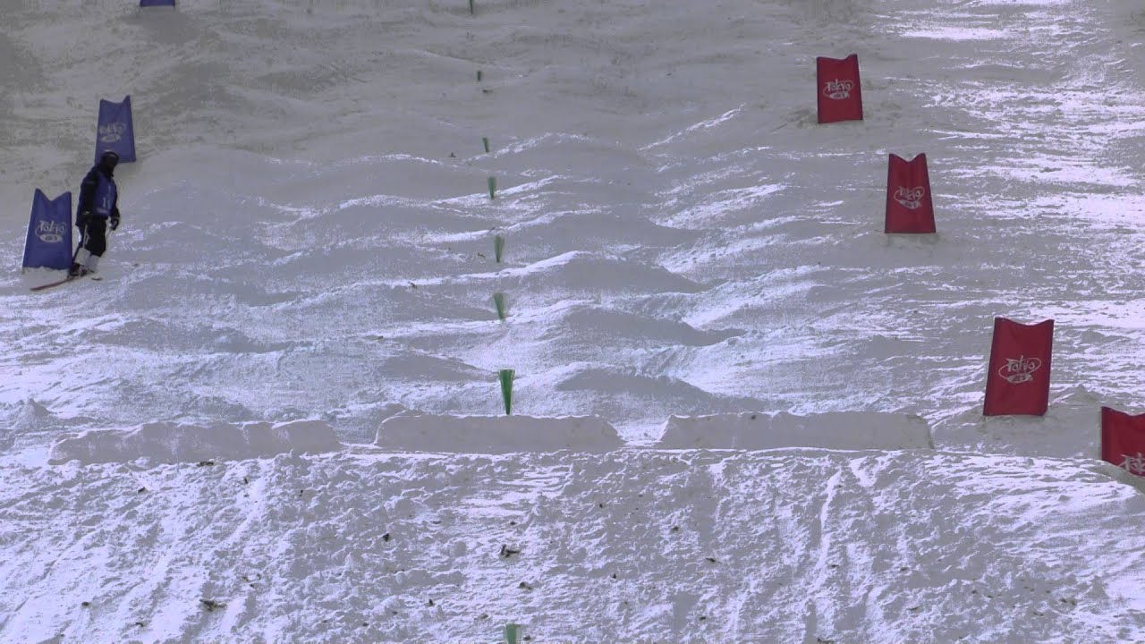 R114 D057 Matthew Leseur vs Cooper Woods Topalovic, 2016 Vail RMD Moguls, Duals, Mens, Top 16 Final