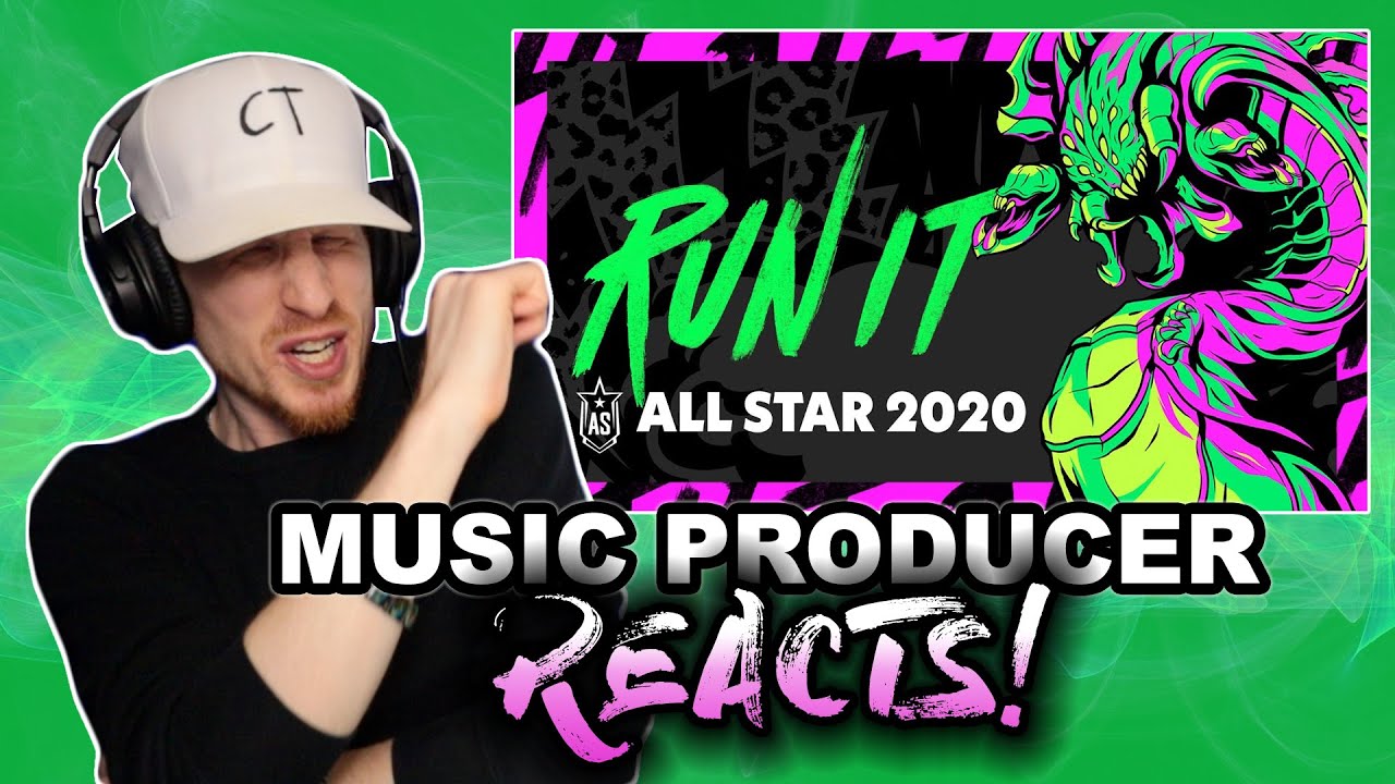 Music Producer Reacts to Run It (ft. Cal Scruby & Thutmose) | All-Star 2020 - League of Legends