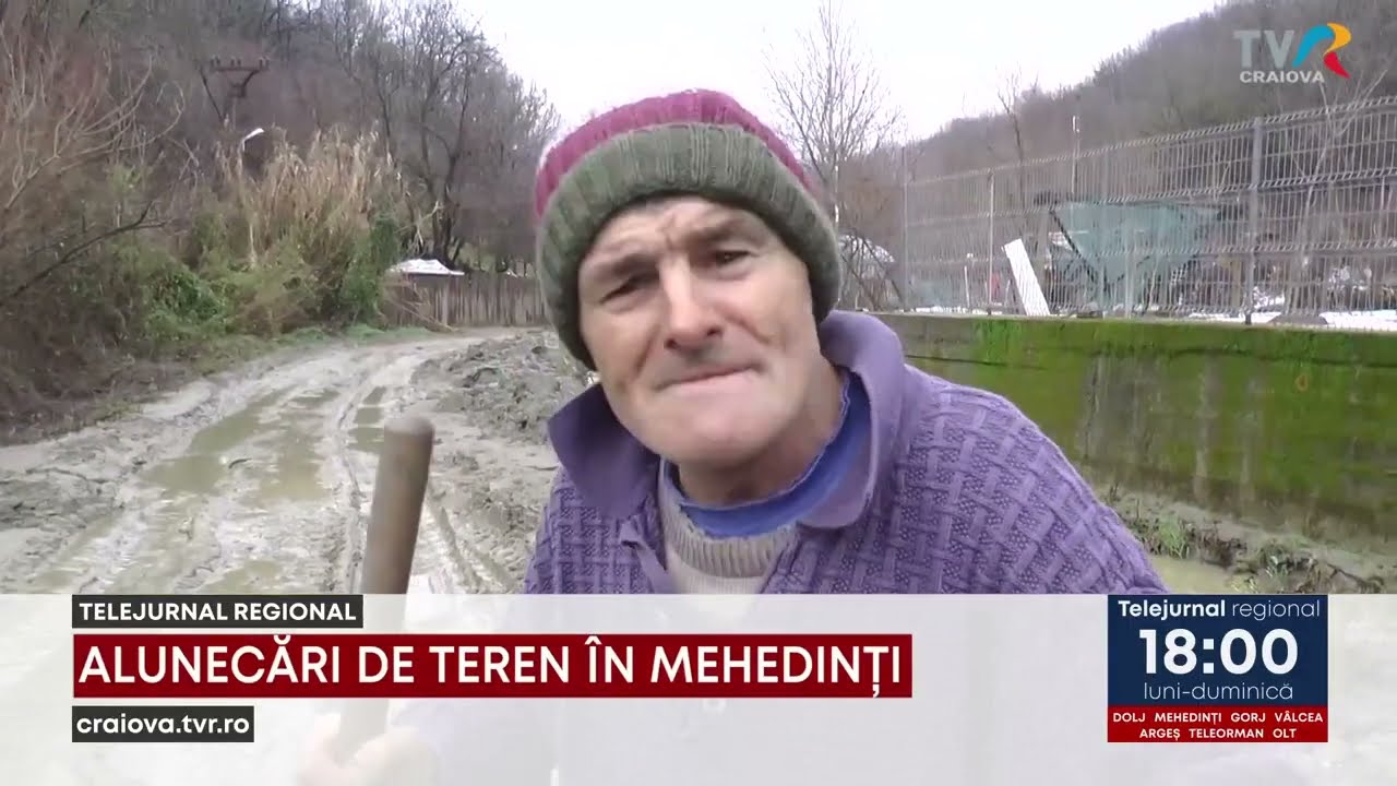 ALUNECĂRI DE TEREN ÎN MEHEDINȚI