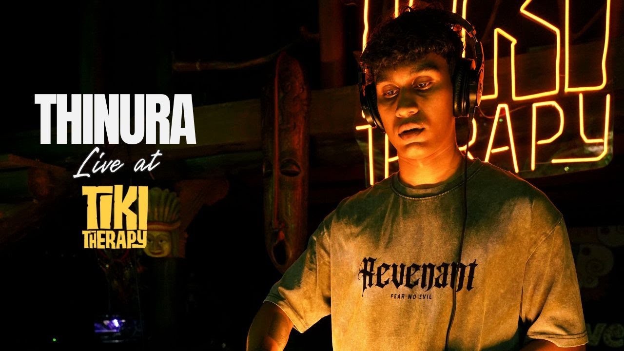 Therapy Session 12 - THINURA live @ Tiki Therapy ( Organic House / Progressive House DJ Mix )