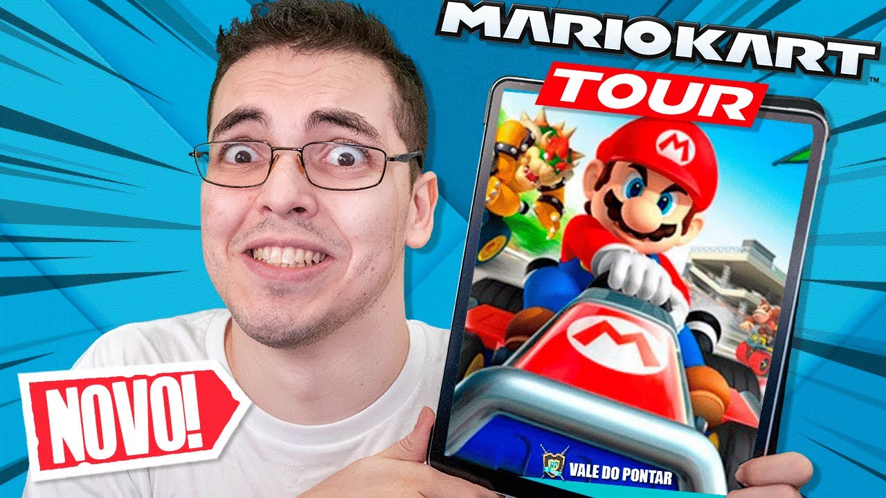 MARIO KART DE CELULAR  - Mario Kart Tour (GRÁTIS E NOVO)