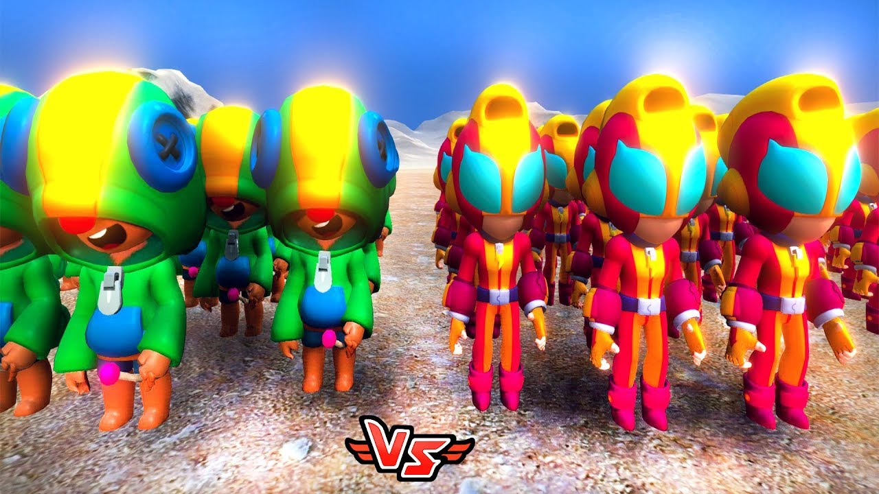 LEON VS MAX - Brawl Stars