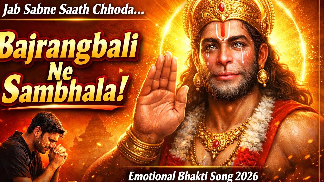 मेरे संकटमोचन सुन लो पुकार | Heart Touching Hanuman Bhajan 2026 | Jai Bajrangbali Emotional Song