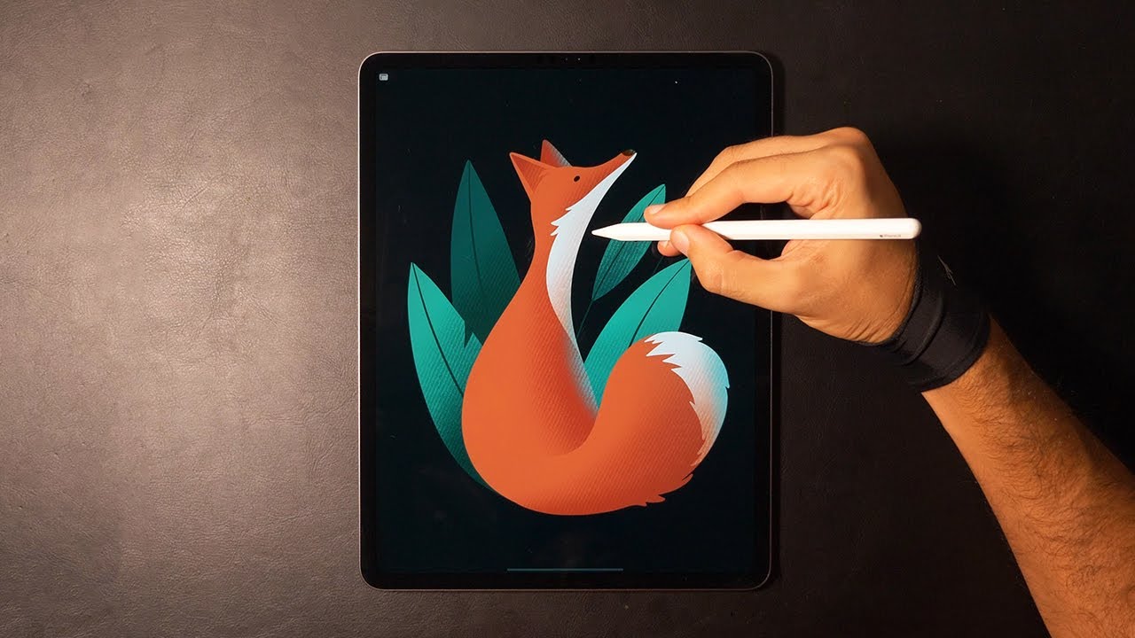 Fox - Drawing with Procreate