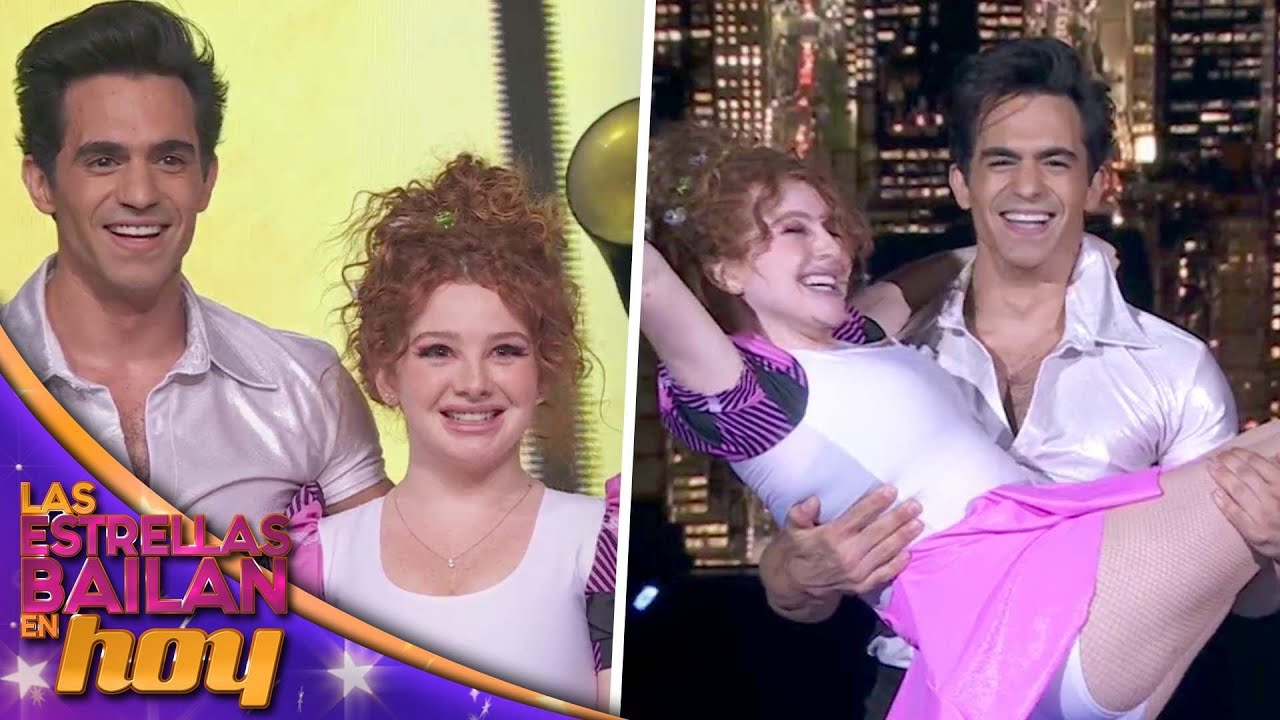 Briggitte y Luja recibieron el primer 9 de Las Estrellas Bailan en Hoy al ritmo de swing | Hoy