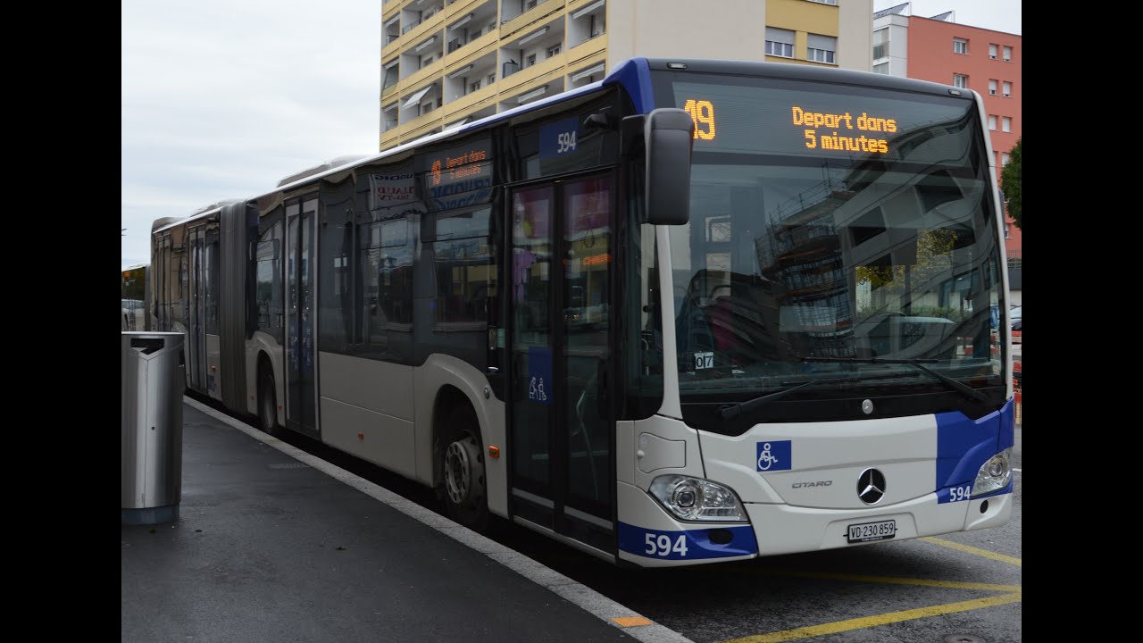 Ligne 19 / de Lausanne, Chauderon à Renens 14 avril