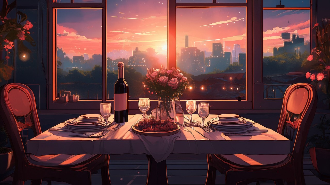 First Date | Romantic Lofi for Candlelight Dinner & Cozy Nights