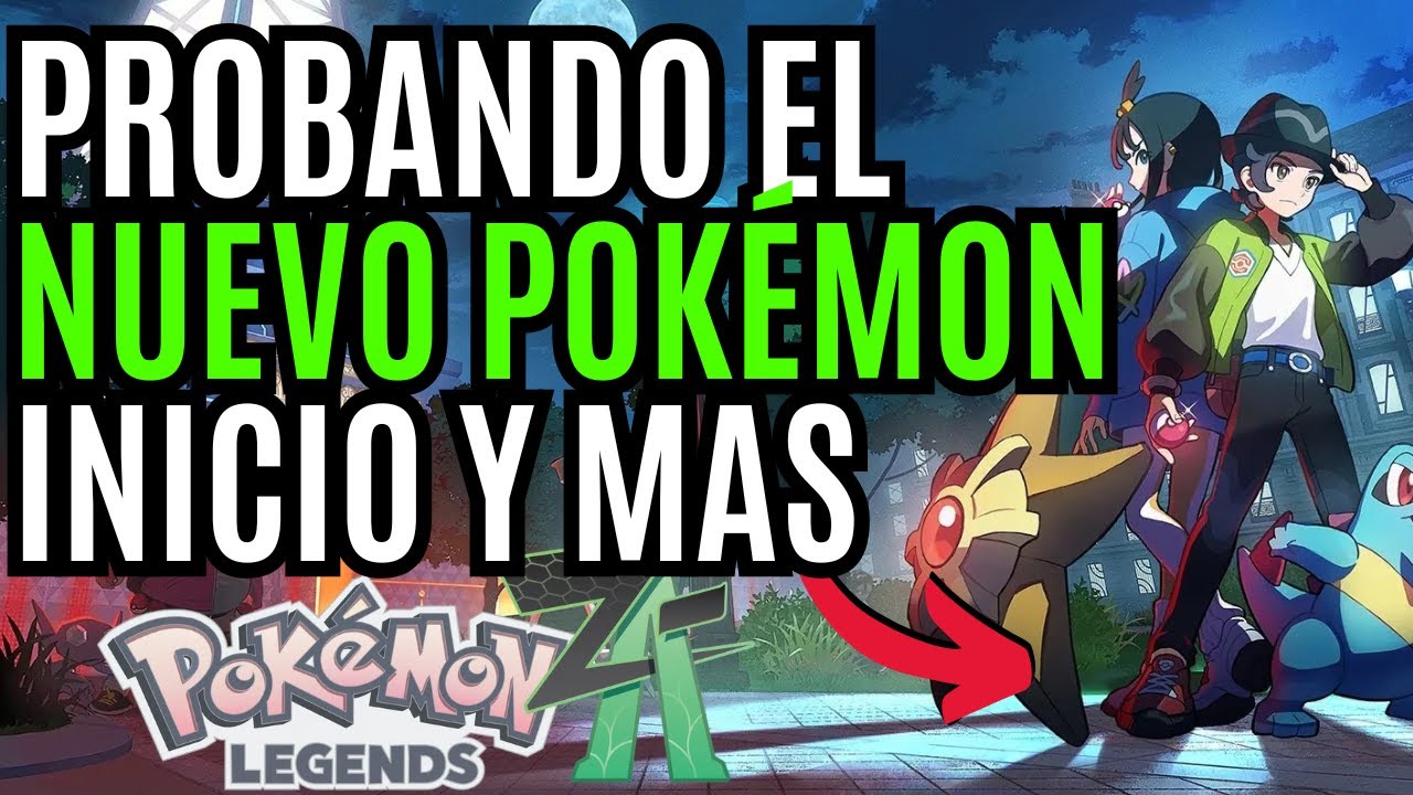 🔴 &iexcl;As&iacute; empieza el nuevo Pok&eacute;mon Leyendas Z-A! 🔴 Gameplay + an&aacute;lisis en vivo 🔴
