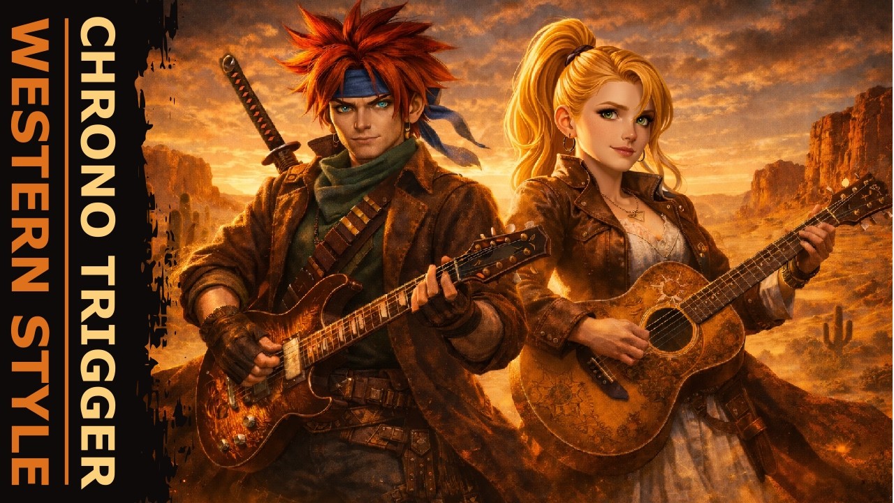 Chrono Trigger OST in Epic Western Guitar Remix - Hermanos Gutierrez Style