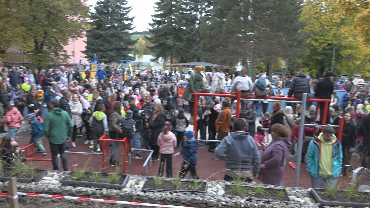 Slávnostné otvorenie športovo-oddychovej zóny Dolná štvrť