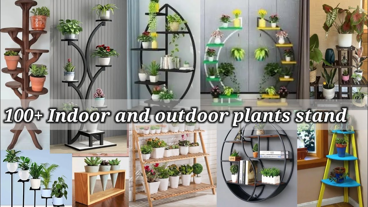 100+ Indoor and outdoor plants stand design ideas ll Home decor ll Indoor and outdoor plants stand