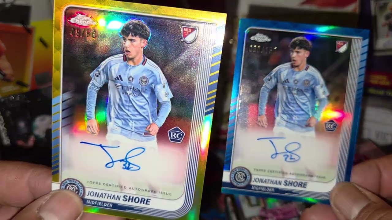 New *2025* Topps MLS Chrome Hobby Box and a BONUS PRIZM DRAFT PICKS BOX. MESSI??