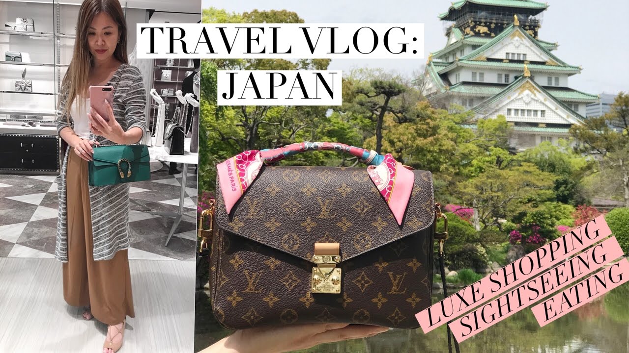 Travel Vlog: JAPAN | Luxe Shopping CHANEL, HERMES, Sightseeing & Eating