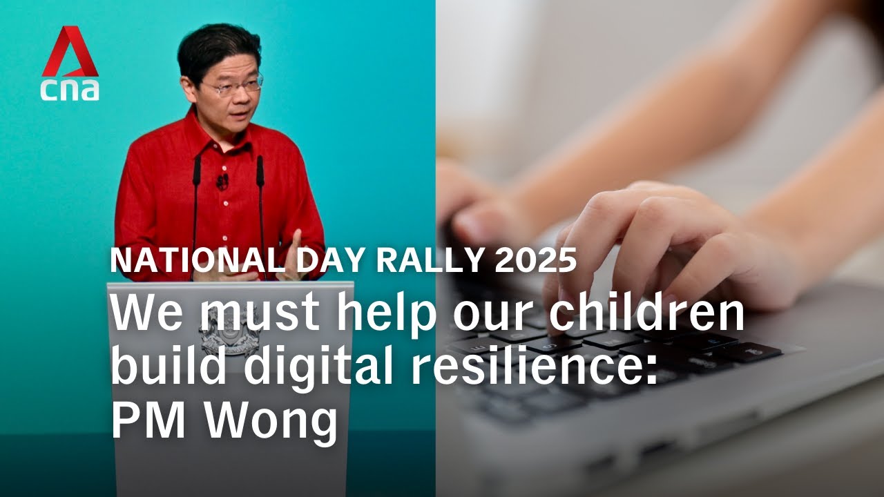 NDR 2025: PM Lawrence Wong on building digital resilience and skills in children