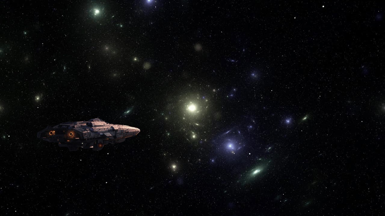 Beyond the galaxies - ambient music for deep space exploration