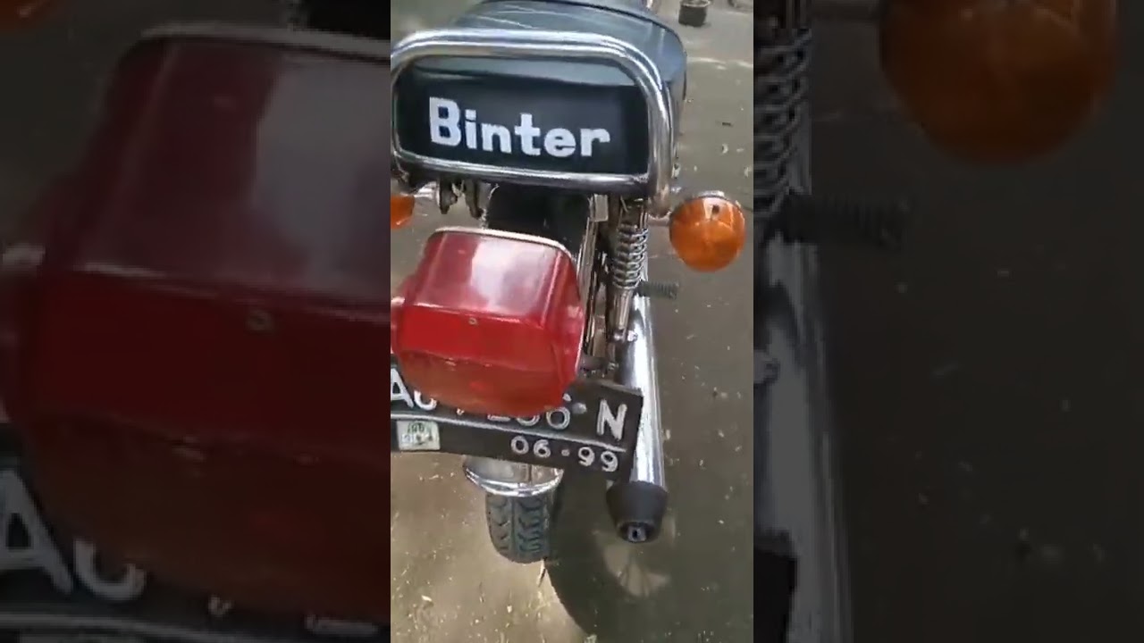 Rare Kawasaki Binter KH100 ELS super original