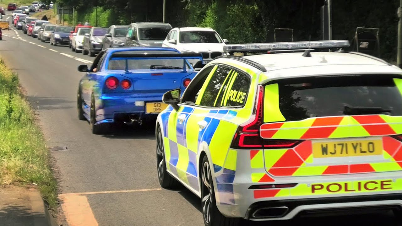 CRAZY Modified Cars Leaving a Car Show In STYLE! - BHP Fuel Fest 2022