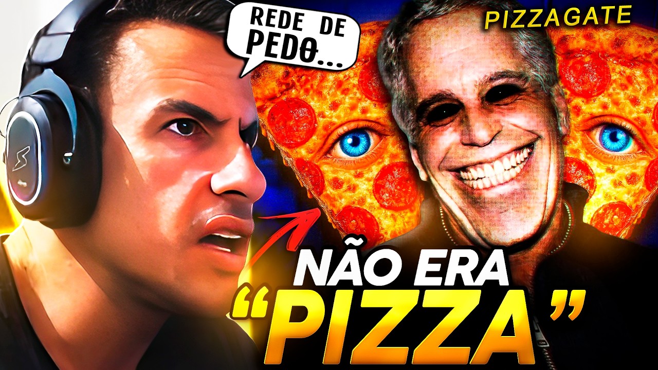SUPER XANDÃO REAGINDO PIZZAGATE: A BIZARRA CONSPIRAÇÃO REVELADA POR EPSTEIN