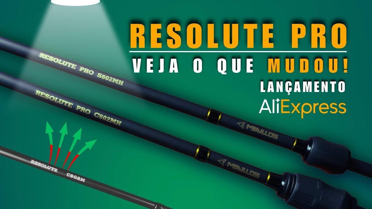 🎣Nova Mavllos Resolute PRO: Descubra o que mudou.