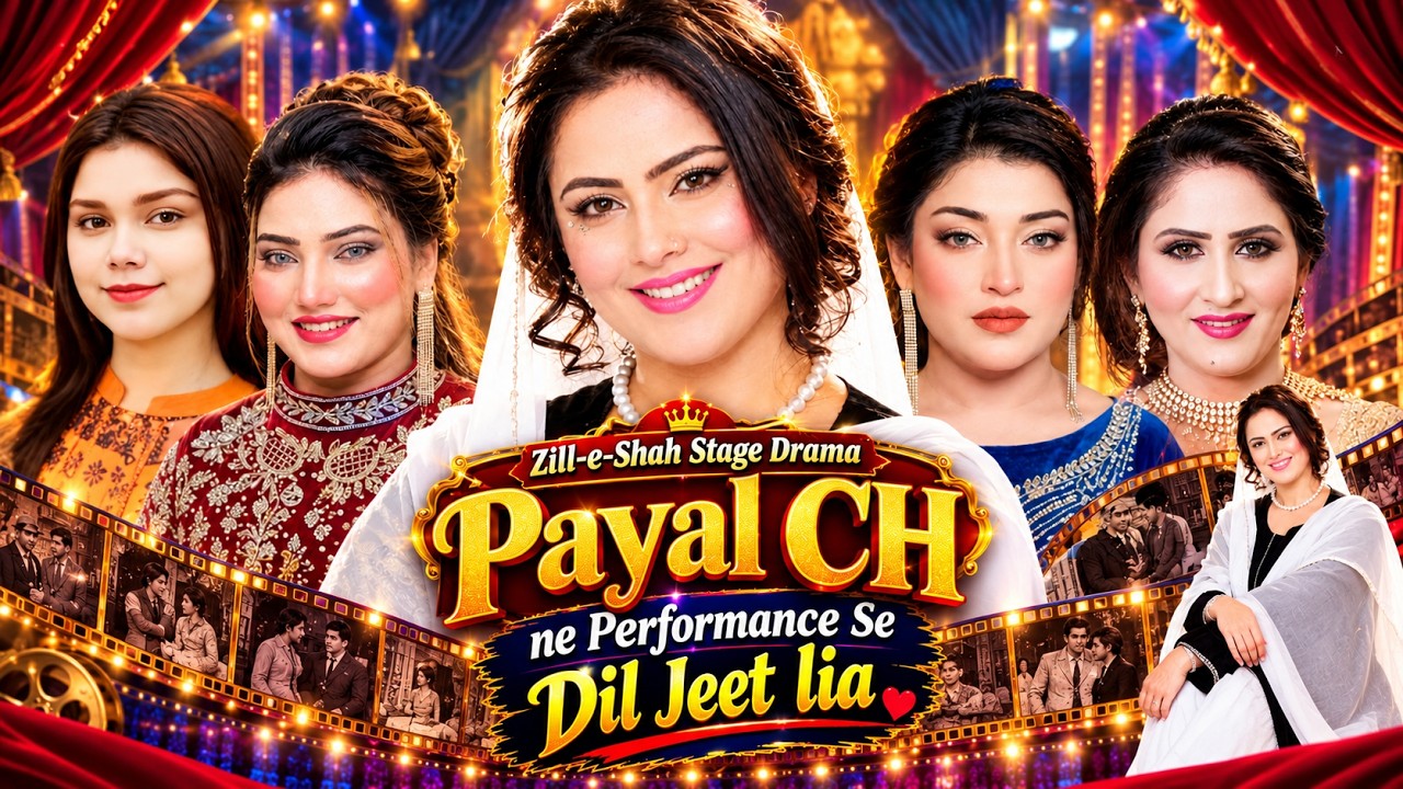 Zill-e-Shah Stage Drama | Payal CH Ki Zabardast Performance | Pakistani Mujra 2026