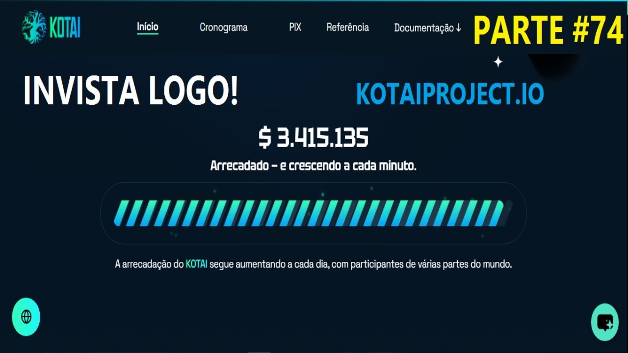 Kotai Project: ICO do Kotai prestes a finalizar! INVISTA LOGO! (Parte #74)