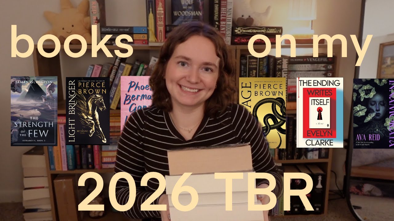 Что я хочу прочитать в 2026 году!! Книги из моего списка приоритетных для прочтения в этом году :)