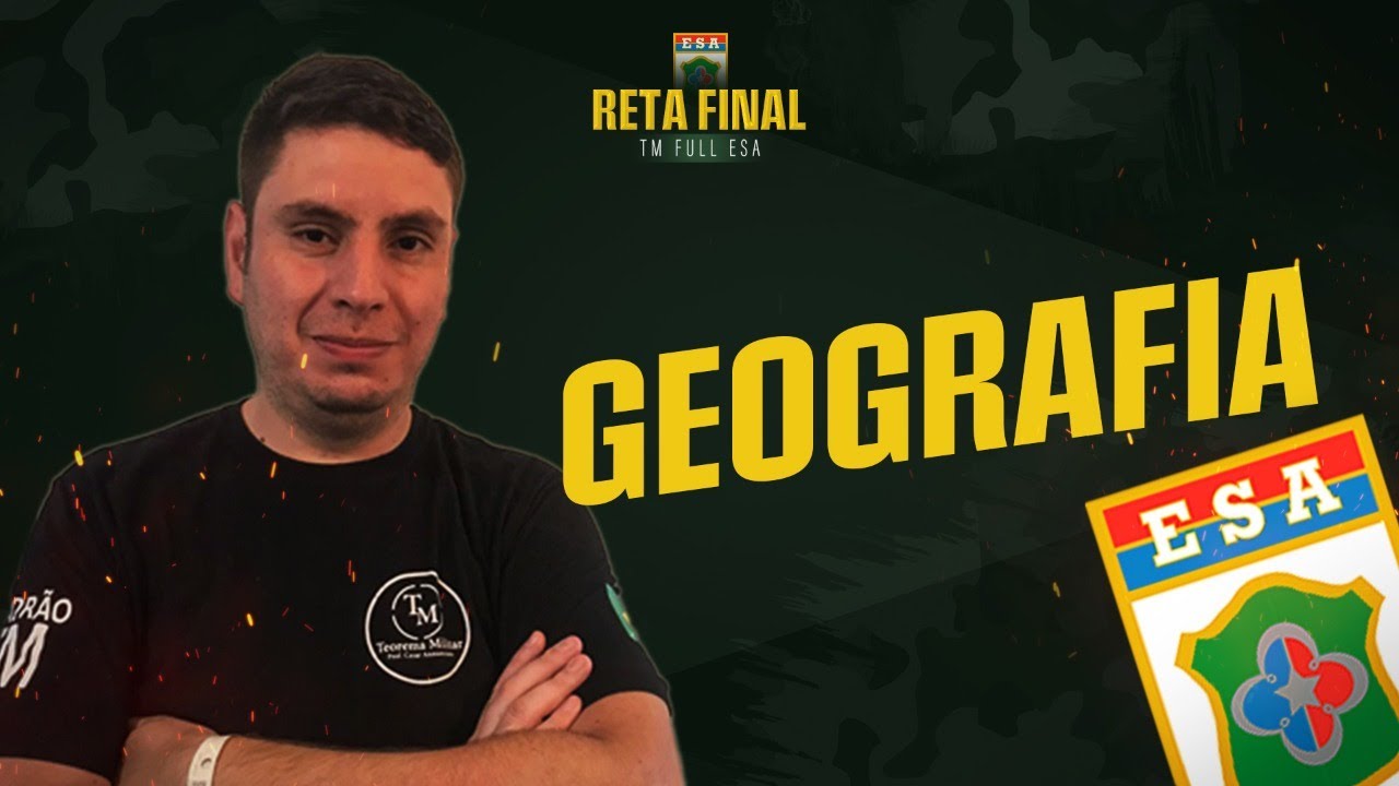 Reta Final ESA - Posição geográfica do Brasil | Prof. Éder