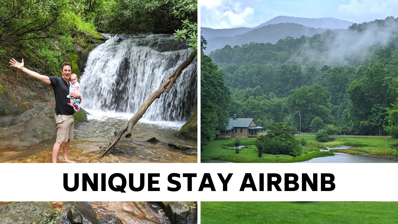 This Airbnb has its own Private Waterfall!