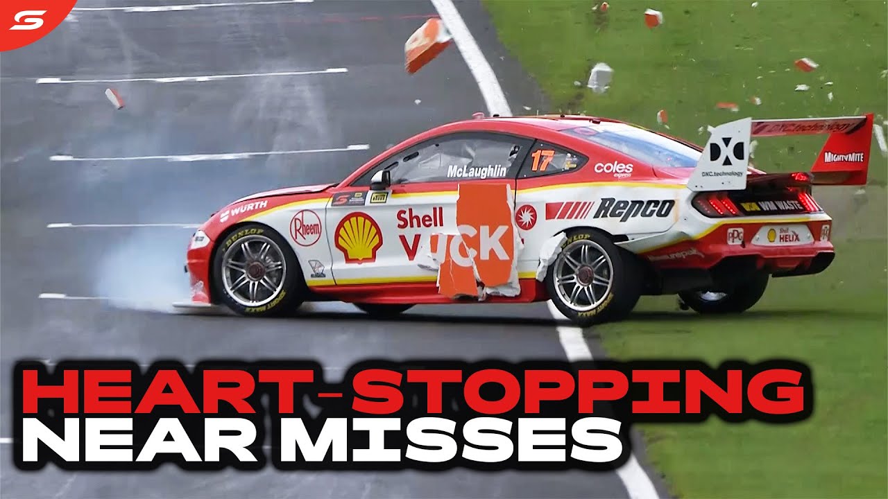 Ten Heart-Stopping Near Misses | Repco Supercars Championship