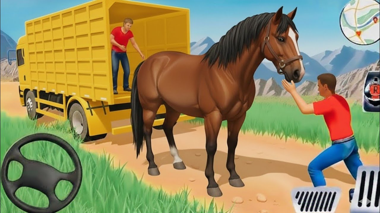 Animal Cargo Truck Driving Game 3D - Animal Transport Cargo Truck 2025 - Android Gameplay
