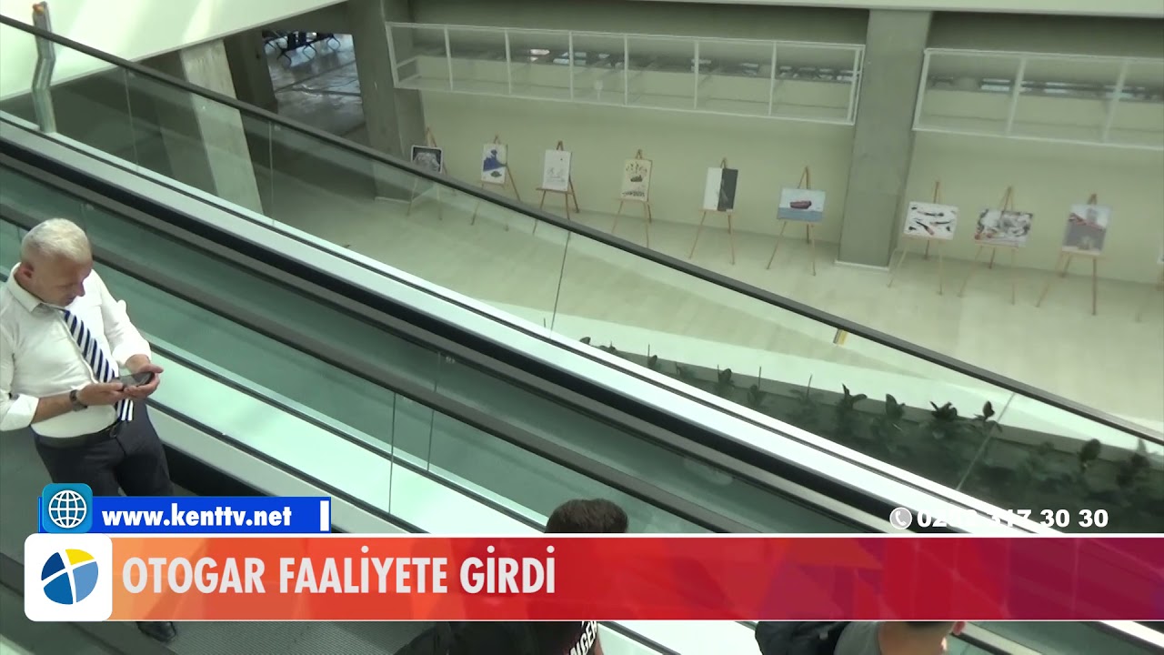 OTOGAR FAALİYETE GİRDİ