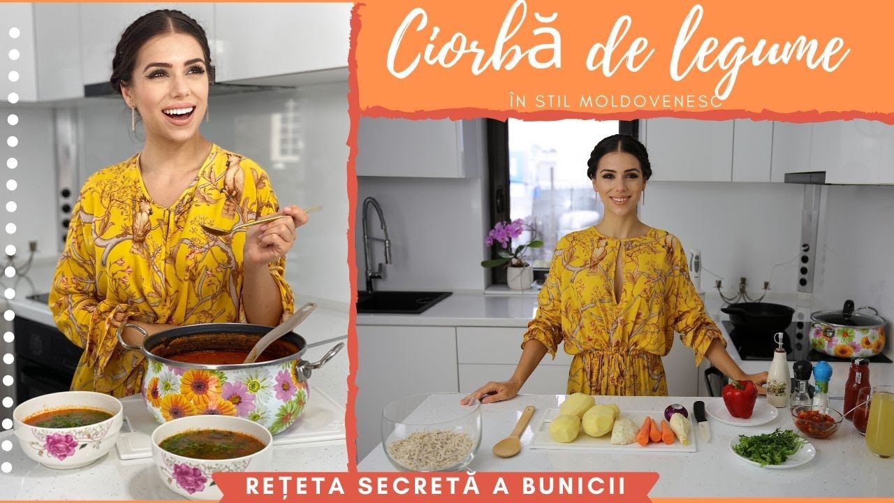 Ciorba de Legume (In stil Moldovenesc/ Reteta bunicii)